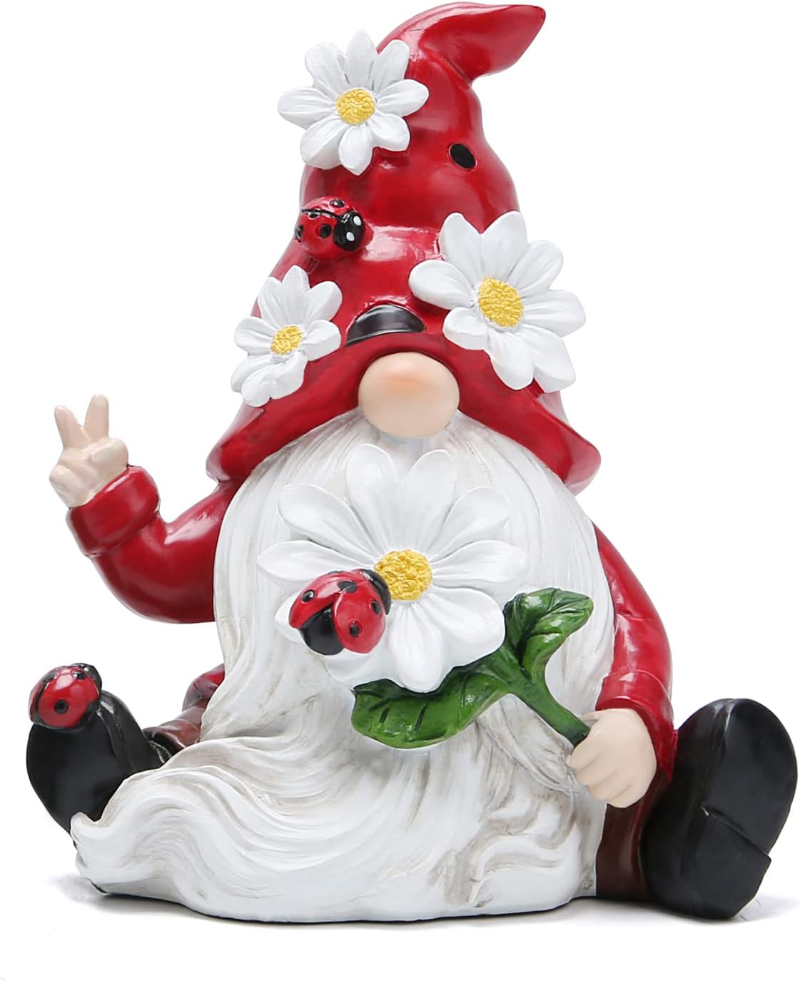 Hodao Bumble Bee Spring Gnome Decorations for Porch, Garden Yard Honey Elf Ornaments World - Image 10